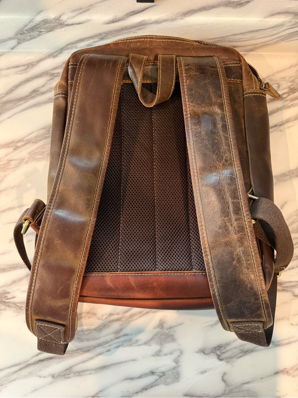 Leather Backpack - Picture 10 of 13